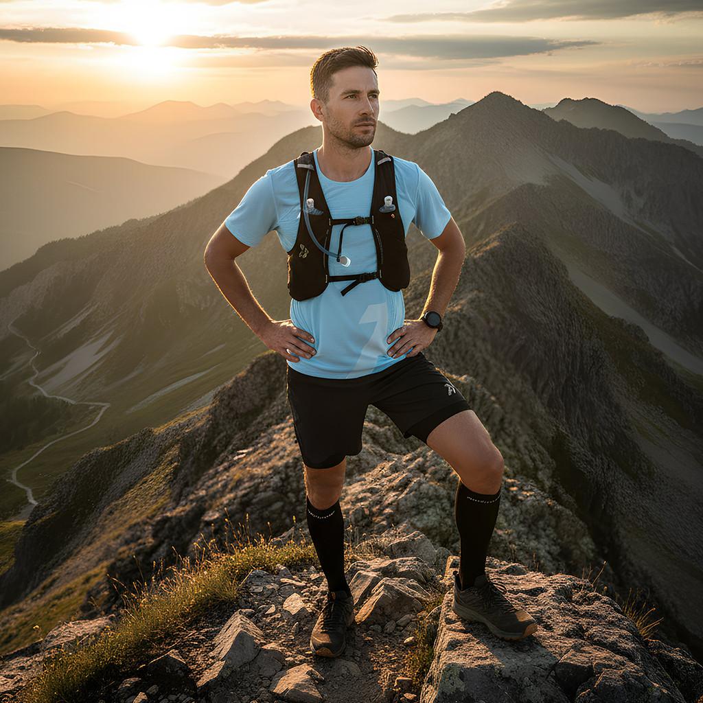 Baju Lari HNR Jersey Singlet Aerorun Outdoor Olahraga Pria/Wanita