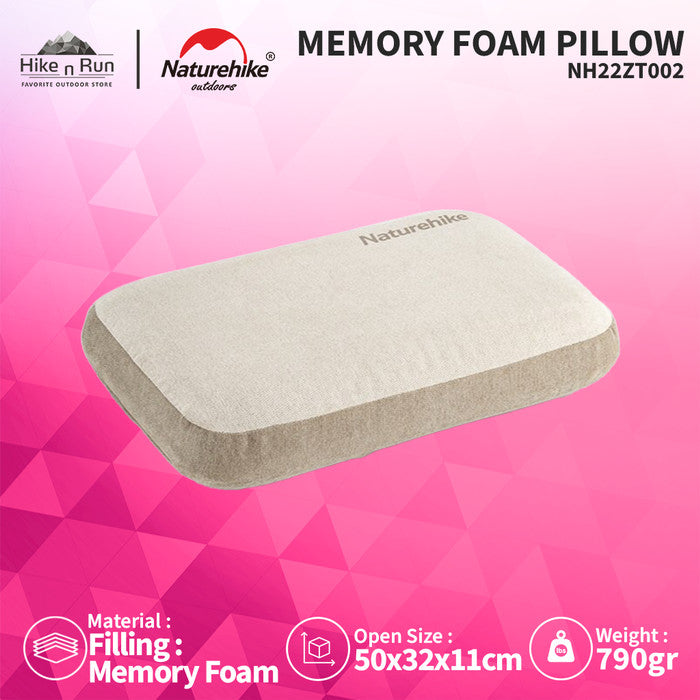 PREORDER!!! Camping Serbaguna Naturehike NH22ZT002 Memory Foam Pillow