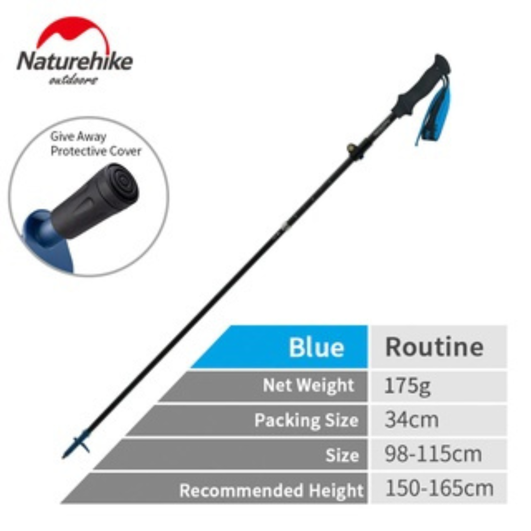 Naturehike ST07 Carbon Fiber Trekking Pole NH18D010-Z