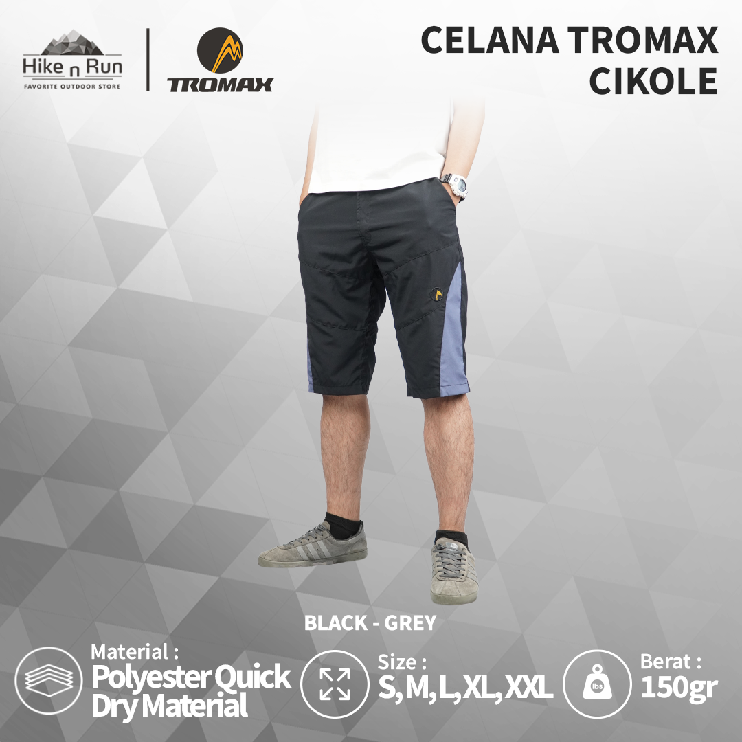 Celana Pendek Outdoor Serbaguna Tromax Cikole Shorts