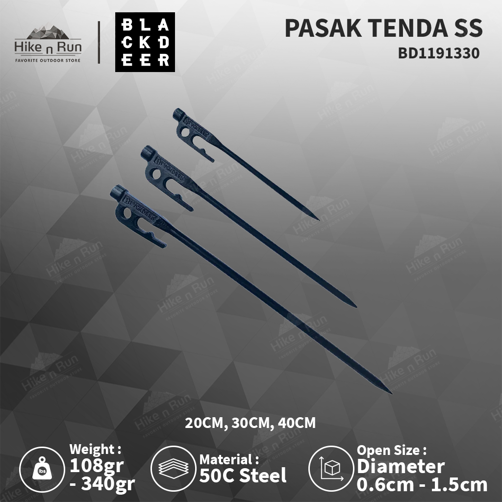 Blackdeer Pasak Tenda BD1191330 Stainless Steel