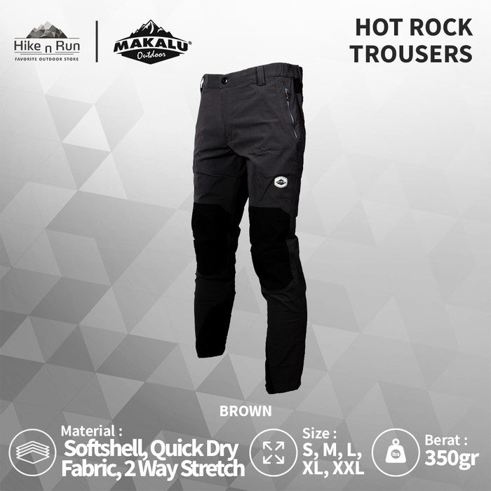 Celana Panjang Serbaguna Makalu Hot Rock Trousers