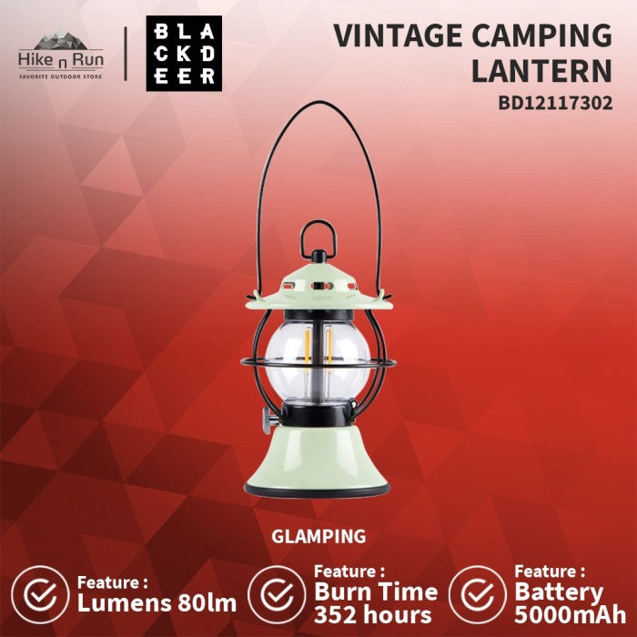 Lampu Camping Blackdeer BD1211730 Vintage LED Lantern Moon Reflection