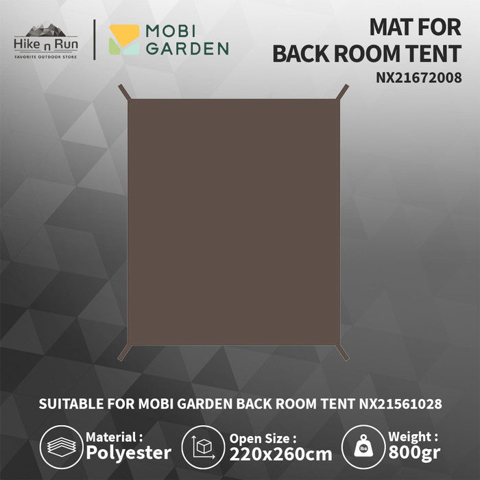 Alas Tenda Glamping Mobi Garden NX21672008 Mat For Back Room Tent