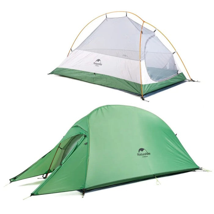 Tenda Camping Naturehike NH18T010-T Cloud 1P Tent Upgrade Version 210T