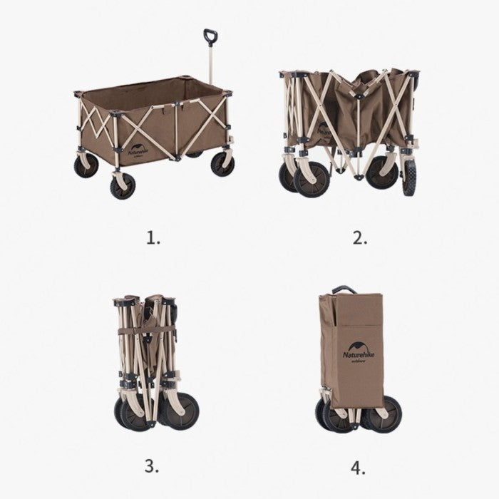 DISCONTINUED!!! Troli Lipat Naturehike NH20PJ005 Folding Camping Trolley