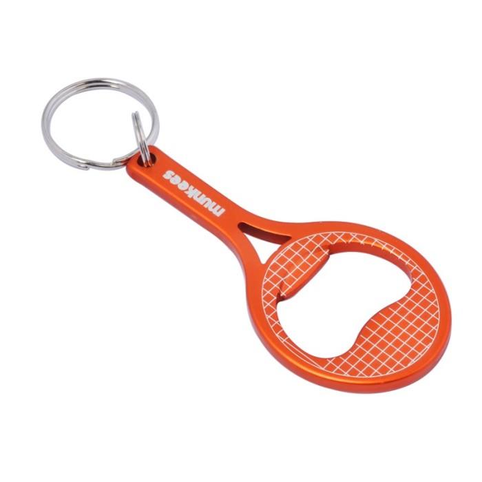 Gantungan Kunci Pembuka Botol Munkees Bottle Opener Racket 3405