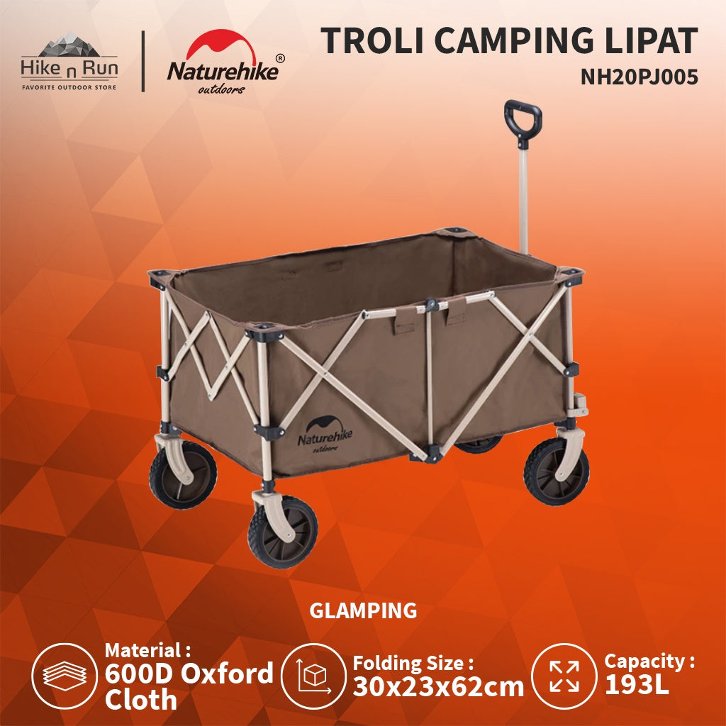 DISCONTINUED!!! Naturehike Troli Lipat Folding Camping Trolley NH20PJ005
