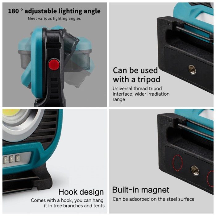 Lampu Serbaguna Sunrei C1500 Mini Camping Light