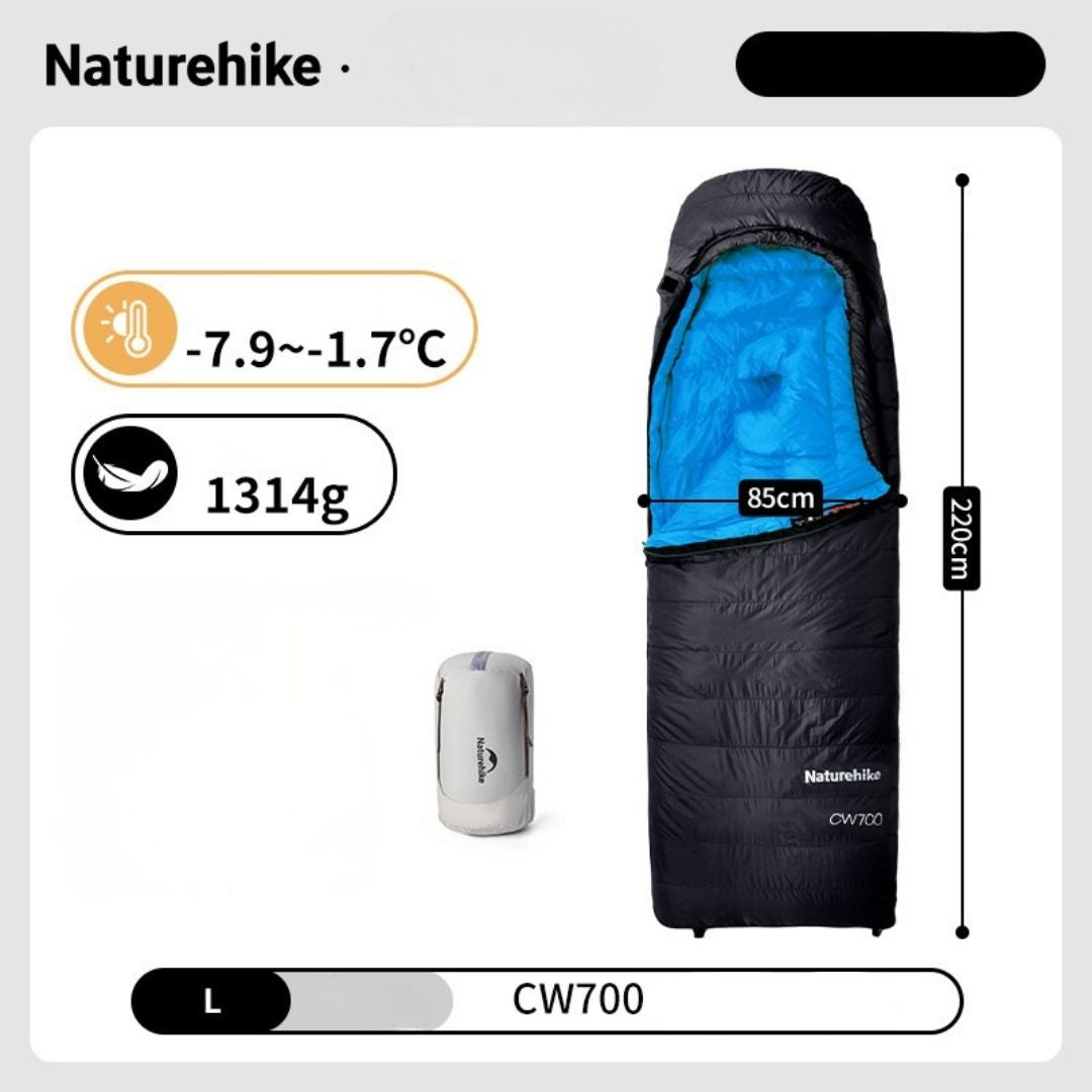 Naturehike Ultralight Sleeping Bag CW400 CW700 Goose Down NH18C400