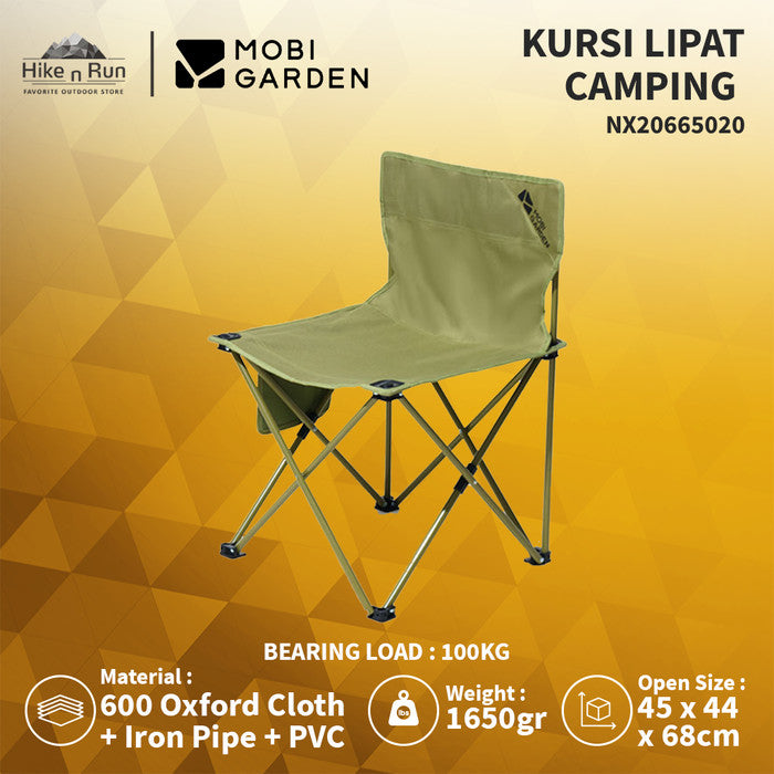 Kursi Lipat Mobi Garden NX20665020 Camping Folding Chair