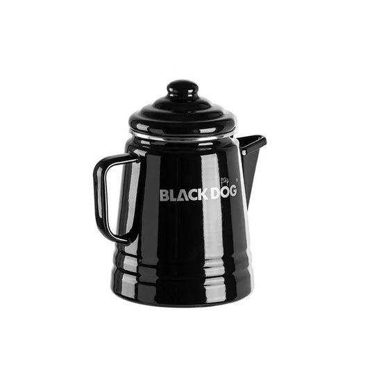 Teko Enamel Blackdog BD-YC011 Coffee Kettle Camping Picnic 2L