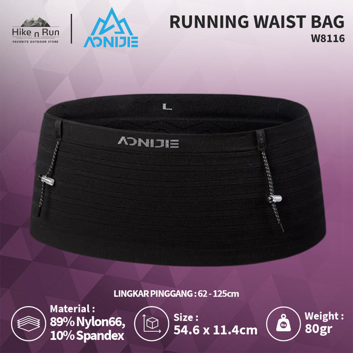 TAS PINGGANG AONIJIE W8116 RUNNING WAIST BAG