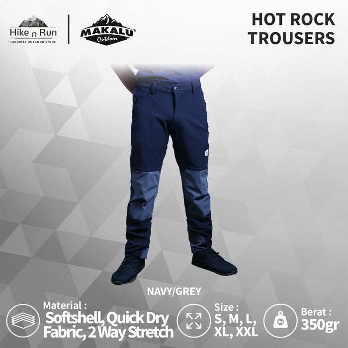Celana Panjang Serbaguna Makalu Hot Rock Trousers