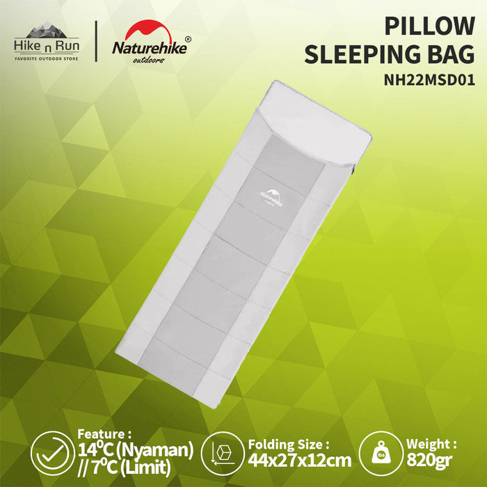 Sleeping Bag Naturehike NH22MSD01 Single Pillow Envelope SB