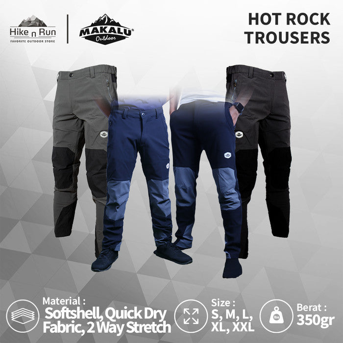 Celana Panjang Serbaguna Makalu Hot Rock Trousers