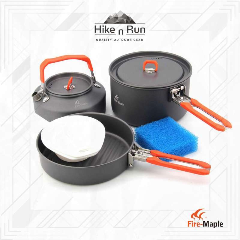 Cooking Set Teflon Firemaple Set Feast 2 Anti Lengket