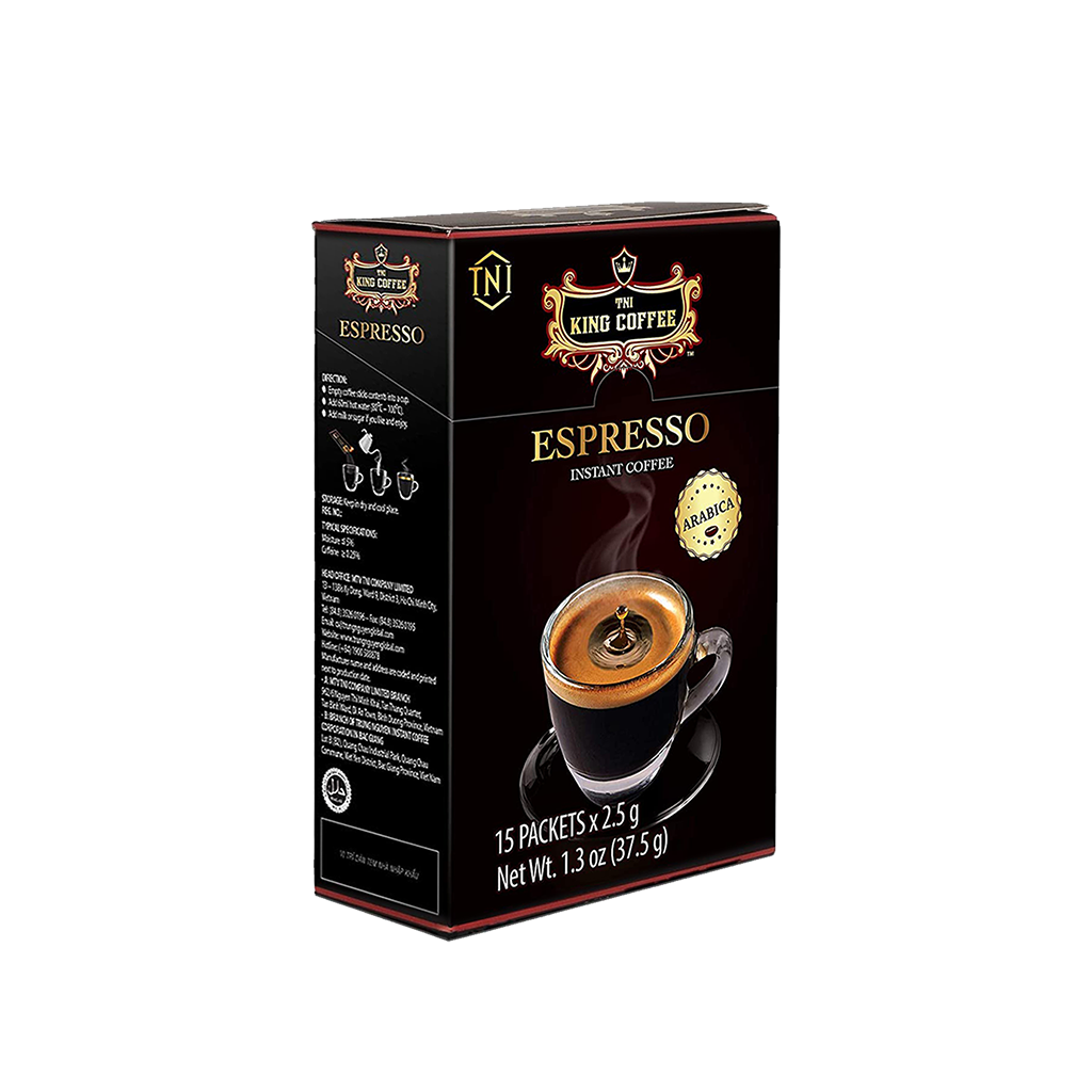 KOPI INSTAN IMPORT VIETNAM TRUNG NGUYEN KING COFFEE ESPRESSO ISI 15 STIK
