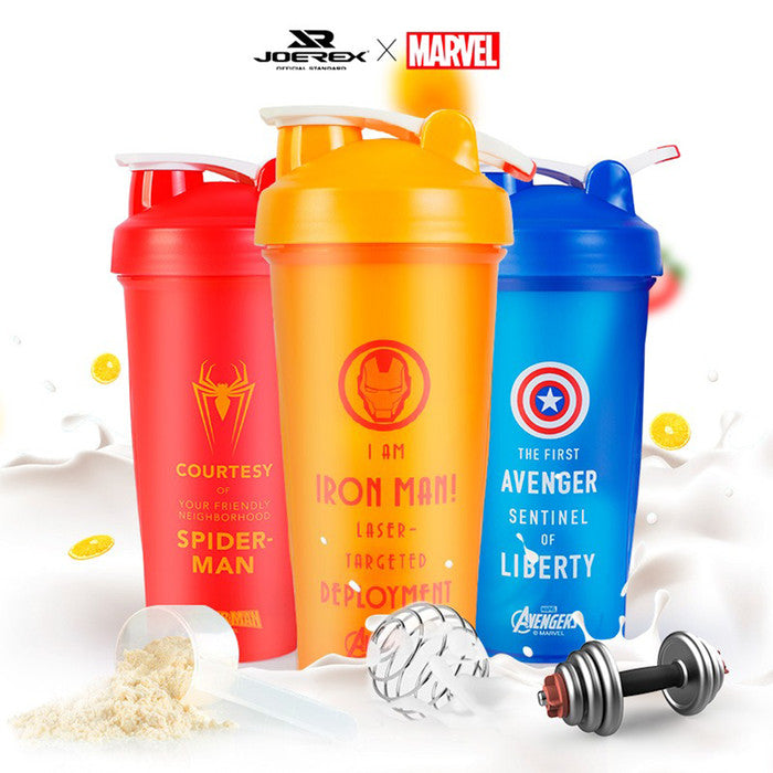 Marvel  Botol Olahraga Edition Gym Shaker Sport Bottle 600ML