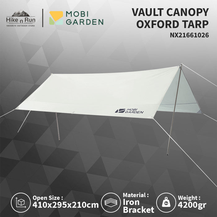Tenda Kanopi Mobi Garden NX21661026 Vault Canopy Oxford Tarp