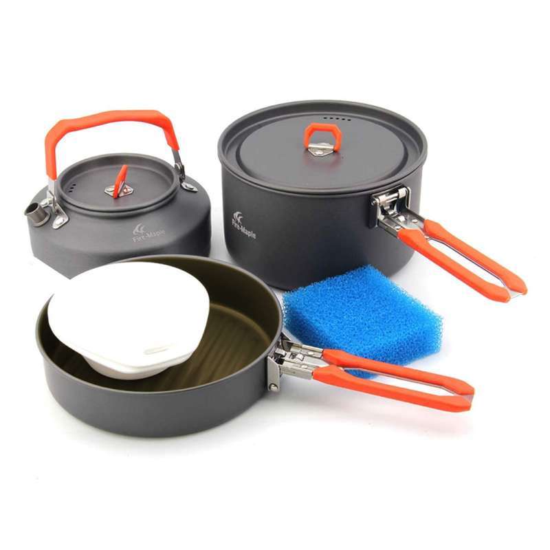 Cooking Set Teflon Firemaple Set Feast 2 Anti Lengket