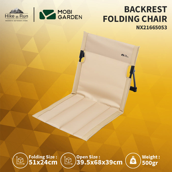 Kursi Lipat Camping Mobi Garden NX21665053 Backrest Folding Chair