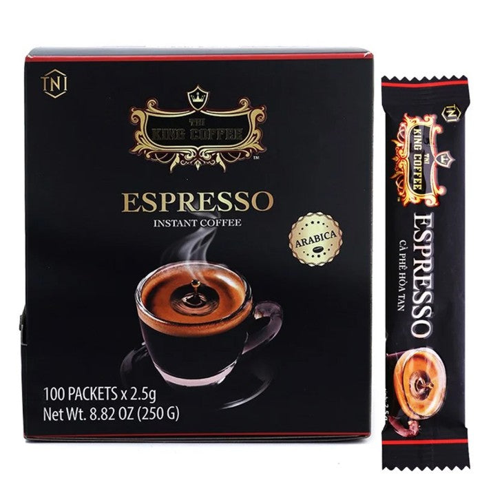 PROMO KOPI VIETNAM KING COFFEE ESPRESSO INSTANT - 100 SACHET