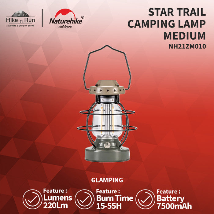 Lampu Camping Naturehike NH21ZM010 Star Trail Camping Lamp