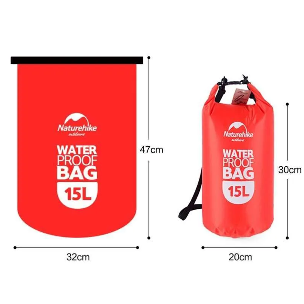 TAS ANTI AIR 15L NATUREHIKE NH15S002-D FITNESS DRY BAG