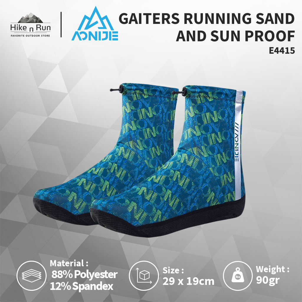 GAITER LARI ANTI PASIR DAN MATAHARI AONIJIE E4415 RUNNING GAITERS