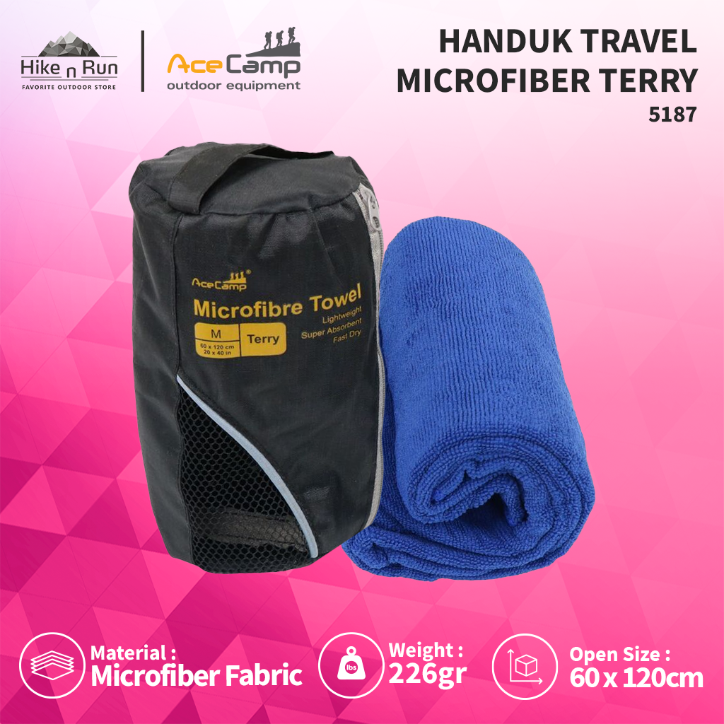 handuk travel microfiber ACECAMP quick dry towel