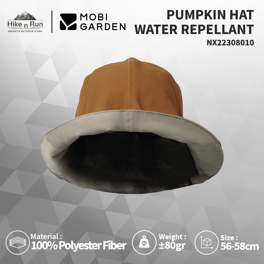 Topi outdoor MOBI GARDEN NX22308010 pumpkin hat water repellant