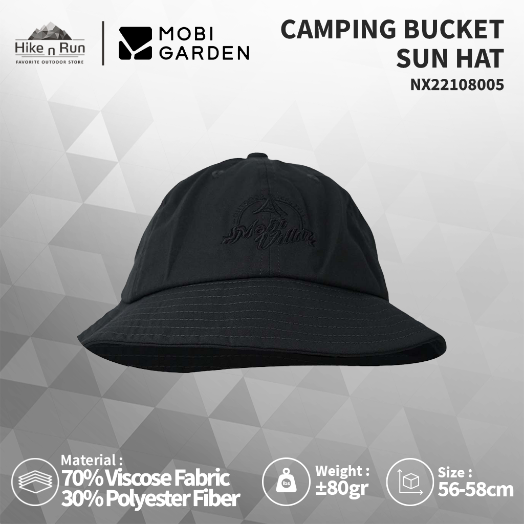 topi outdoor MOBI GARDEN NX22108005 camping bucket sun hat