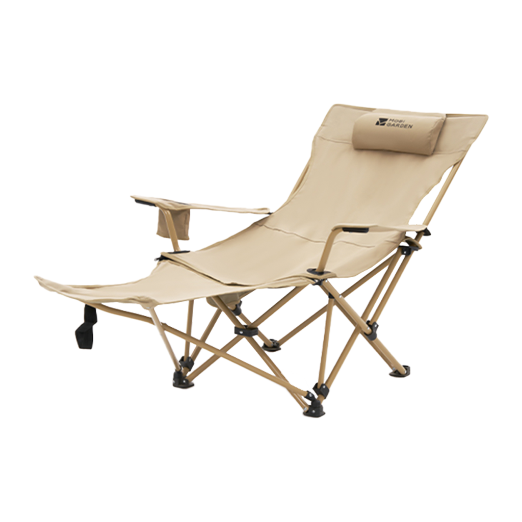 Kursi Santai Lipat Piknik Mobi Garden NX226650 Camping Folding Lazy Chair