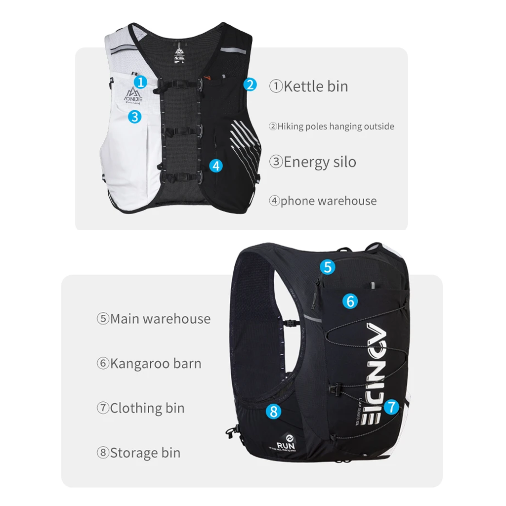 Aonijie Running Vest Hydration Pack C9116