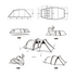 PREORDER!!! Tenda Glamping Cloud Vessel Naturehike CNH22ZP027 Light Tunnel Tent