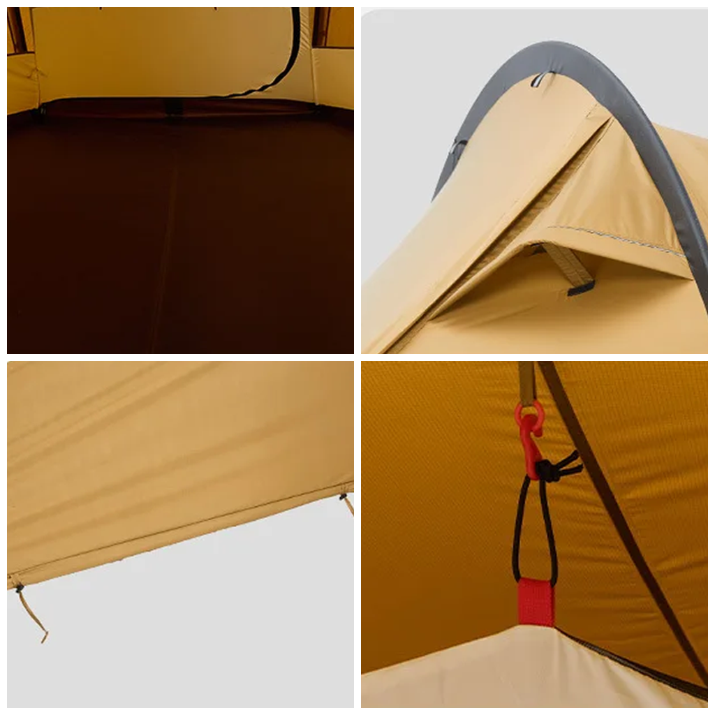 Tenda Glamping Cloud Vessel Naturehike CNH22ZP027 Light Tunnel Tent