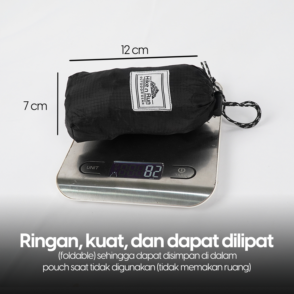 Tas Lipat Ringan 18L Hike n Run HNR24BF001 Folding Backpack