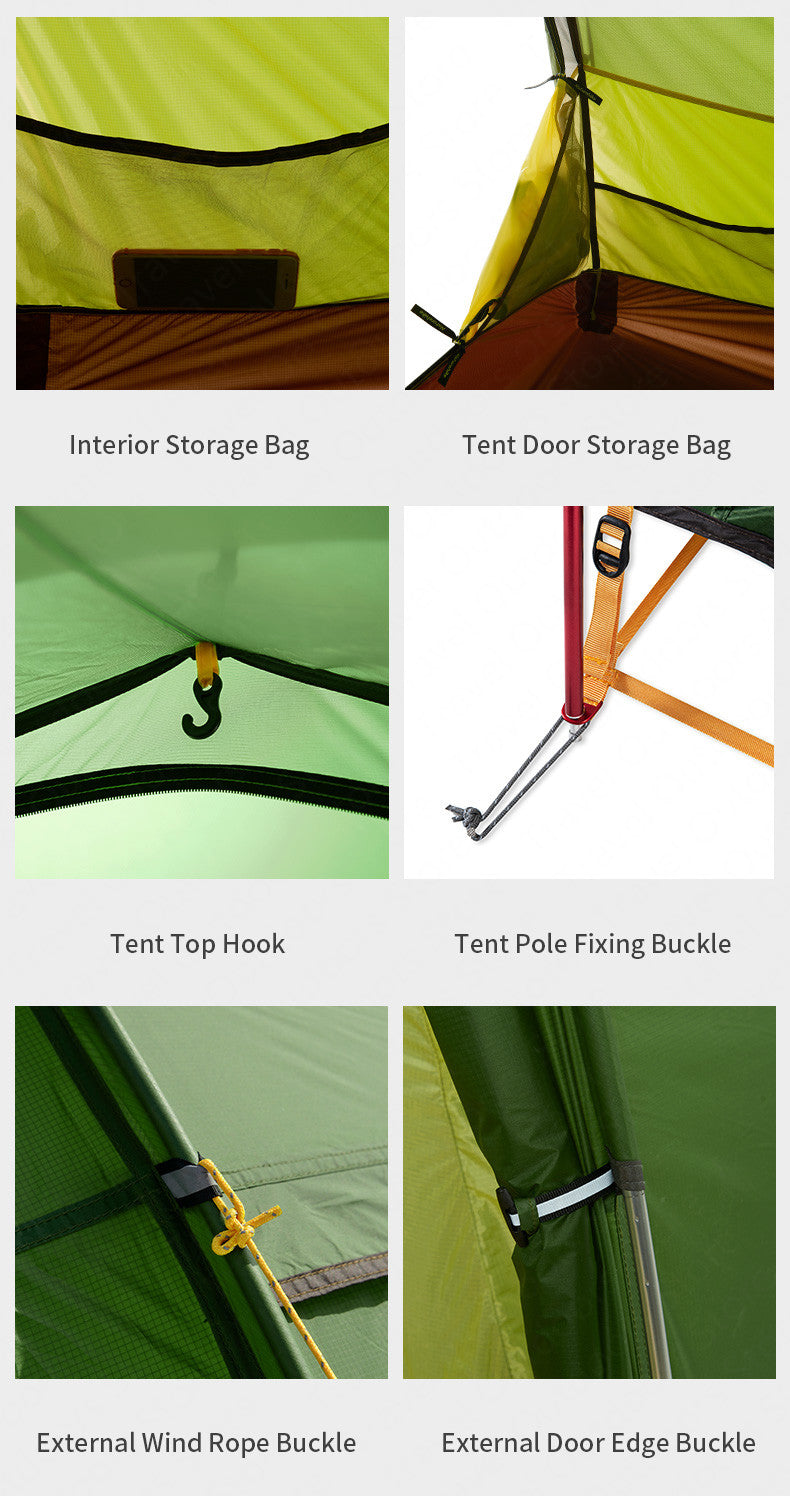 Tenda Opalus 20D Naturehike 3P Tenda Ultralight NH17L001-L