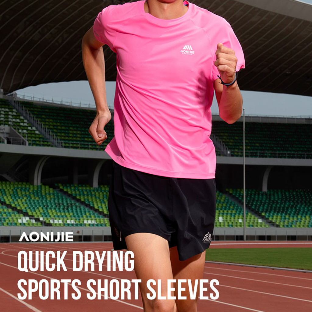 T-Shirt Lari Quick Dry Aonijie FW517 Running Shirt