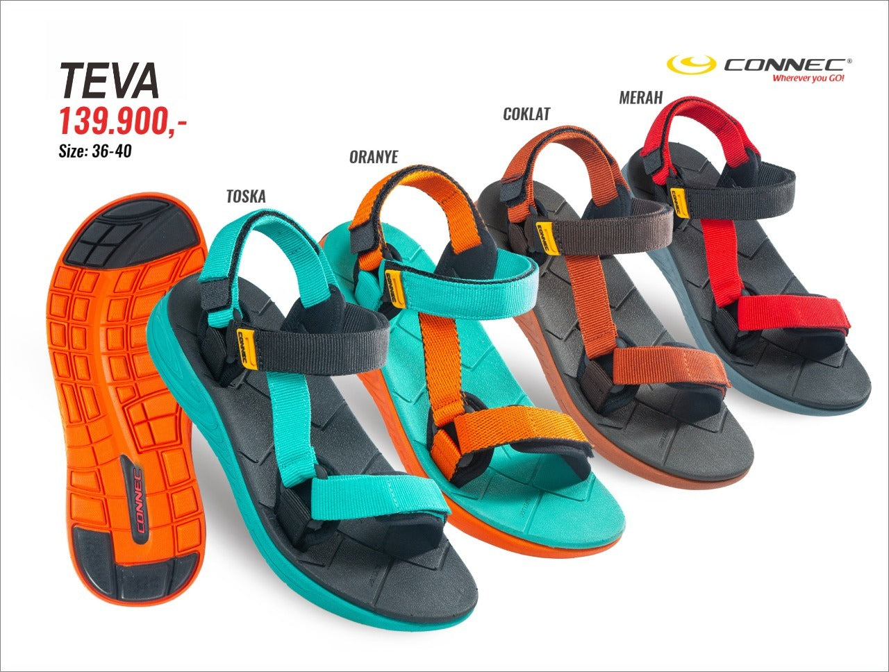 Sandal Gunung Outdoor Serbaguna Connec Teva