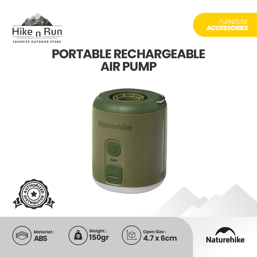 Pompa Mini Naturehike CNK2300DQ022 Portable Rechargeable Air Pump