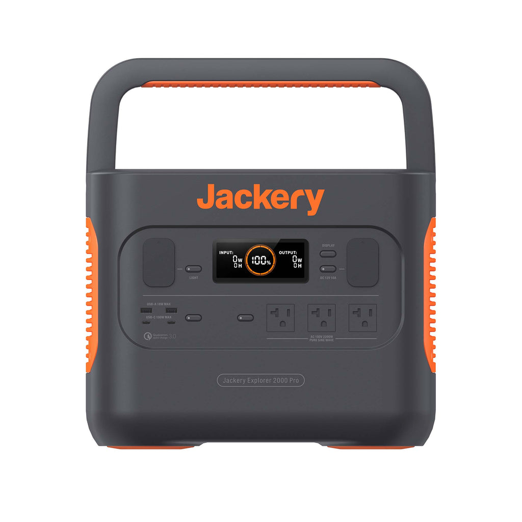 Jackery Explorer 2000 Pro Portable Power Station Solar Generator