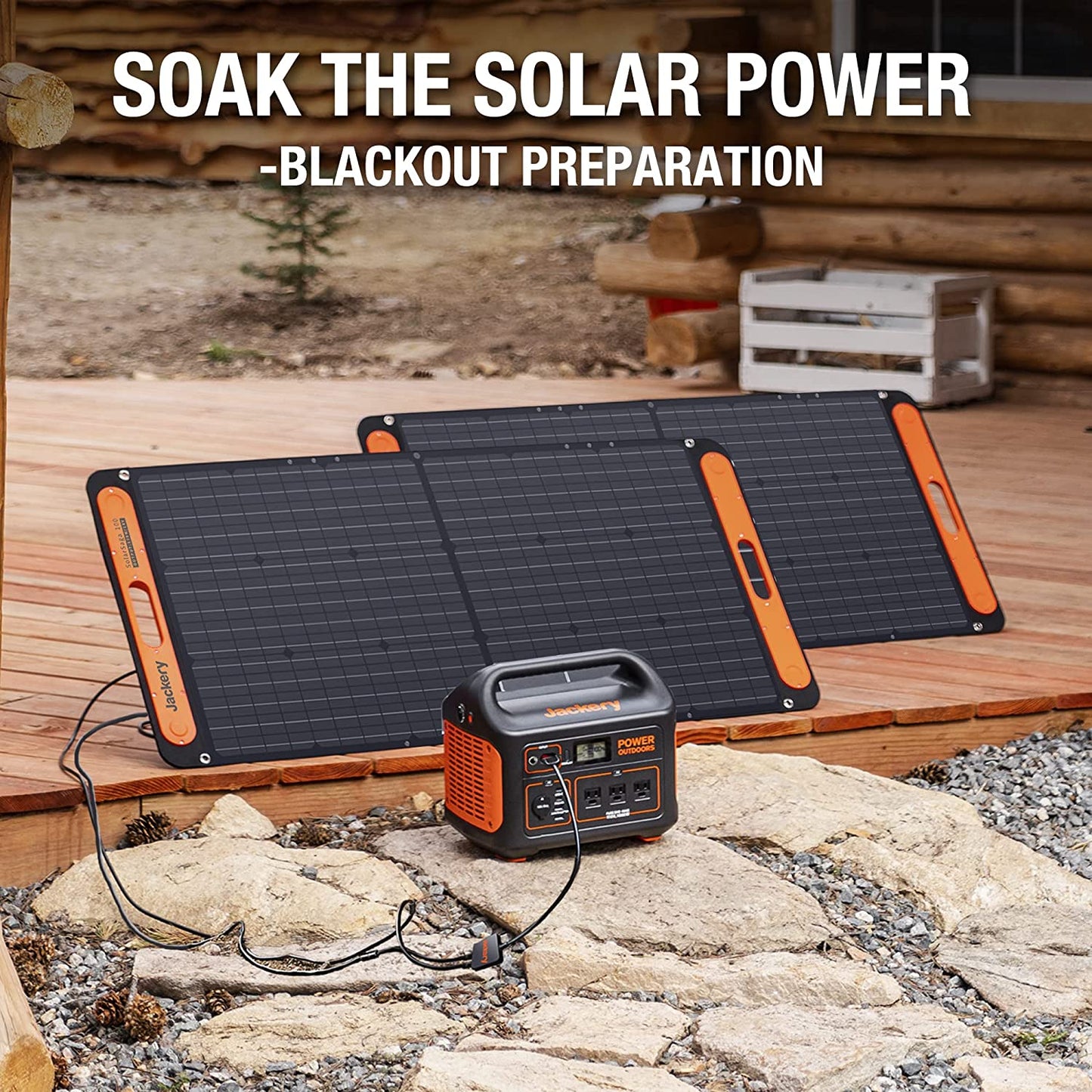 Jackery Portable Panel Solar Saga 100W Foldable Camping Waterproof