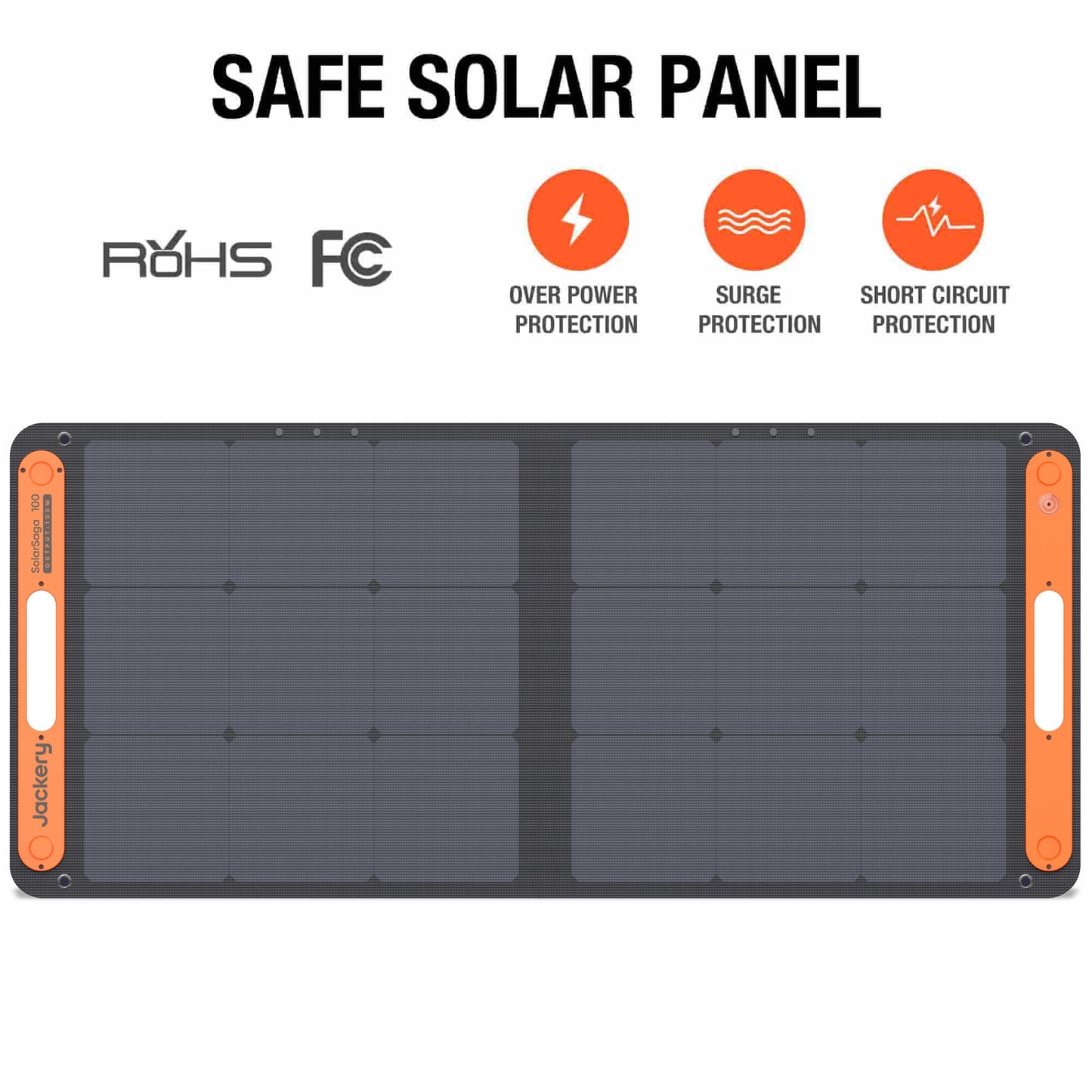 Jackery Portable Panel Solar Saga 100W Foldable Camping Waterproof