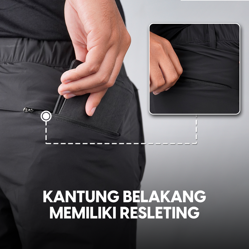 Hook Zero Gravity Celana Panjang Outdoor Serbaguna Quick Dry Trousers