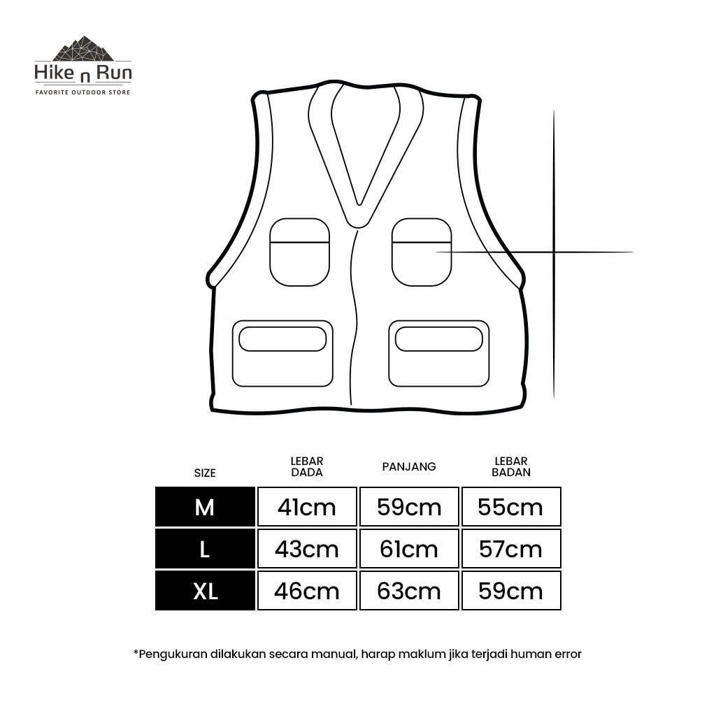 Rompi Vest Hike N Run EMGN