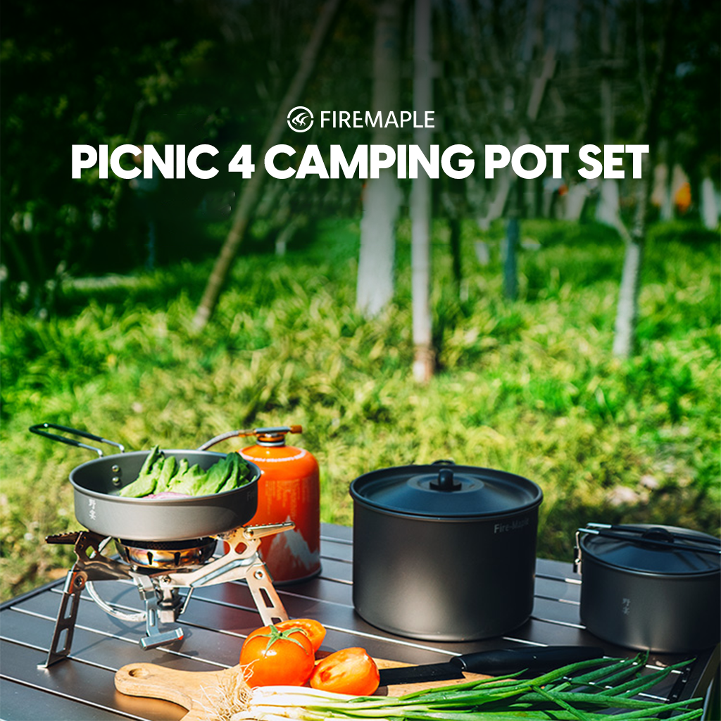 Firemaple Peralatan Masak Camping Ultralight Picnic 4