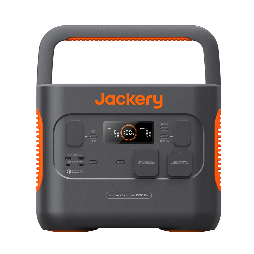 Jackery Explorer 1500 Pro Portable Power Station Solar Generator