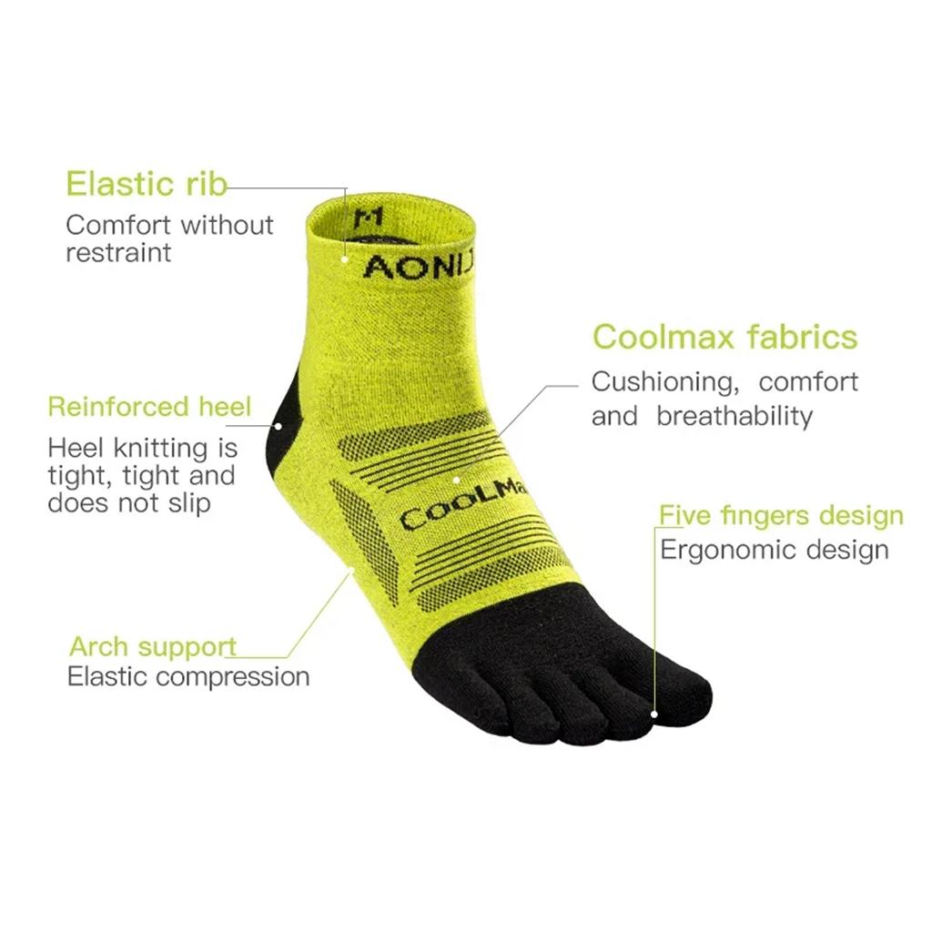 Kaos Kaki Aonijie Finger Socks 3 Pasang